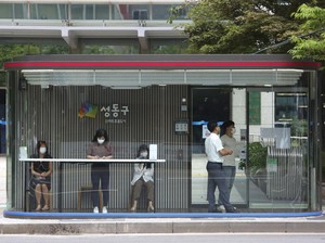 Seoul Punya Halte Pintar Anticorona