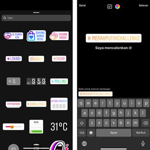 Instagram #merahputihchallenge