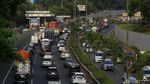 Jelang Long Weekend Agustusan, Lalin Ibu Kota Macet