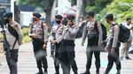 Kawat Berduri Amankan Gedung DPR saat Sidang Tahunan