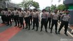Kawat Berduri Amankan Gedung DPR saat Sidang Tahunan