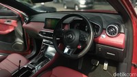 Interior MG HS. Foto: Ridwan Arifin/detikOto