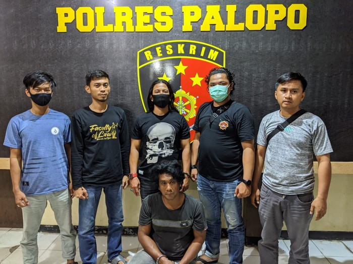 Polisi meringkus Malla Musdar (41), buronan kasus pencurian 4 ekor sapi di Kota Palopo, Sulawesi Selatan (dok. Istimewa).