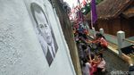 Potret Cuci Bendera Bersama Sambut HUT RI