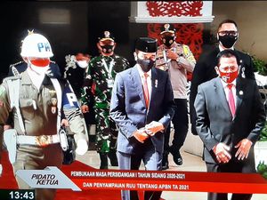 Usai Pidato RUU APBN 2021, Jokowi Tinggalkan Gedung DPR