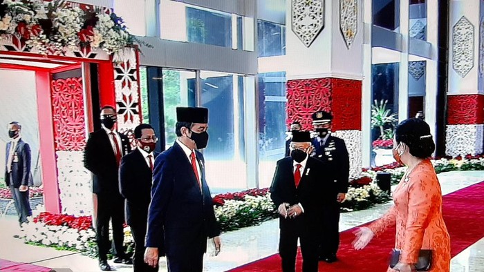 Presiden Jokowi hadiri rapat paripurna DPR (Youtube DPR RI)