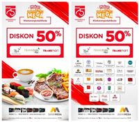 Makan Enak Saat 17-an, Pakai Kartu Kredit Bank Mega Dapat Diskon 50%