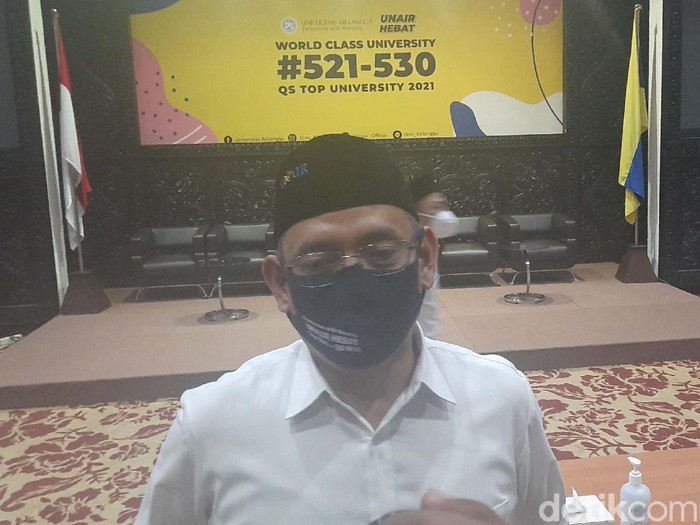 Rektor Unair Surabaya Prof Mohammad Nasih