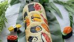 Cantik! 10 Kreasi Bolu Gulung Jepang, Motif Sushi hingga Buah Segar
