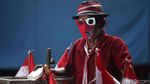 Songsong HUT RI, Pedagang Ini Hias Sepedanya dengan Tema Merah Putih