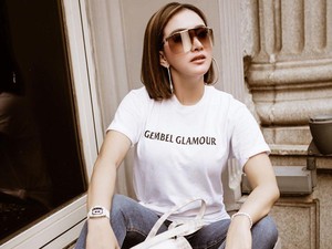 Gaya Gembel Glamour Syahrini Seharga Rp 3 Miliar
