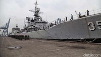 4 Kapal yaitu KRI Semarang, KRI Pattimura, KRI Tenggiri dan KRI Cakalang serta 1heli puspenerbal dan 2 searider juga dikerahkan.
