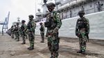 TNI AL Koarmada 1 Gelar Pasukan Pengamanan HUT RI