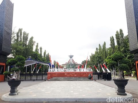 Universitas Negeri Yogyakarta (UNY), Jumat (14/8/2020).