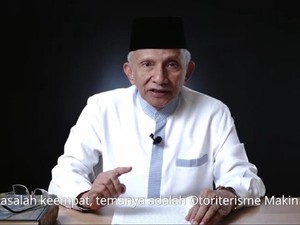 Amien Rais Sebut Jokowi Otoriter, Ungkit Firaun Vs Musa Pakai Dalil