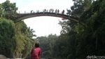 Detik-detik Sang Merah Putih Raksasa Terbentang di Jembatan Bersejarah