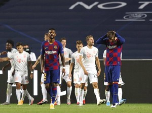 10 Gol di Laga Barca Vs Bayern Masuk Daftar Rekor Liga Champions