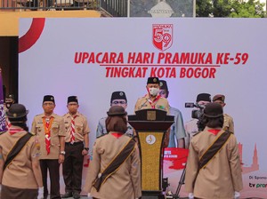 Peringati Hari Pramuka Ke-59, Bima Arya Ajak Warga Kembali ke Alam