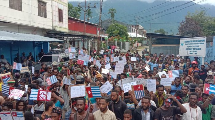 Demo ULMWP di Jayapura, Papua