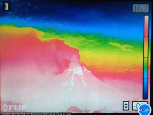 Erupsi Lagi, Gunung Sinabung Lontarkan Abu Vulkanik 1.000 Meter