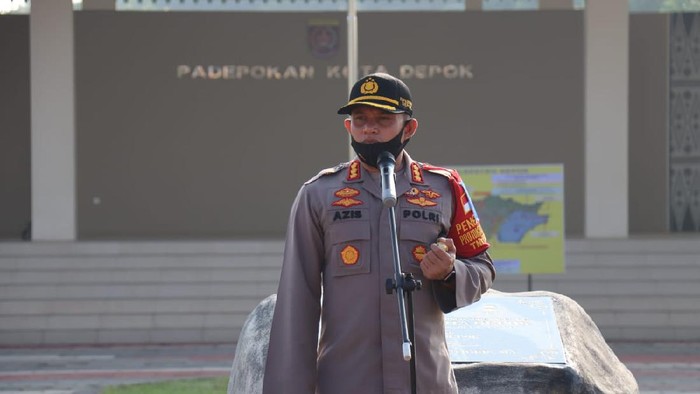 Kapolresta Depok Kombes Azis Andriansyah