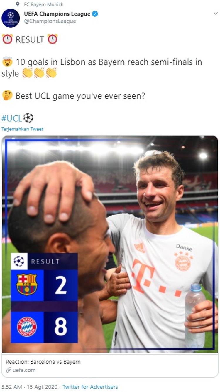 Meme Barcelona Babak Belur Dihajar Bayern