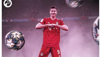Meski hanya melesatkan satu gol, performa impresif Lewandowski patut jadi goat selanjutnya? Foto: Istimewa