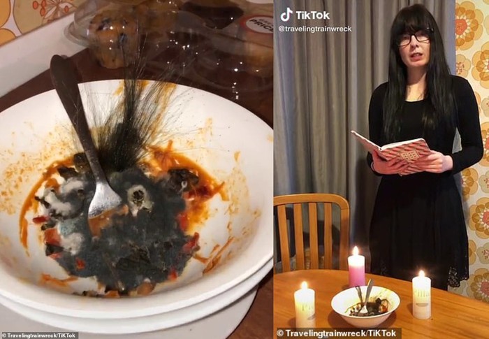 Rambut MIsterius di Atas Piring Pasta
