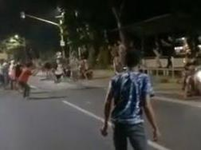 Screenshot viral balap lari liar di Pematangsiantar (dok. Instagram @kevinjhodys)