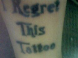 Tato Gagal yang Bikin Meringis Pilu Melihatnya