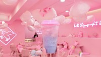 Spesialis minuman kekinian, pengunjung bisa coba berbagai jenis minuman dingin dengan gradasi warna pastel yang bikin gemas! Foto: Instagram @uniqorn.tw