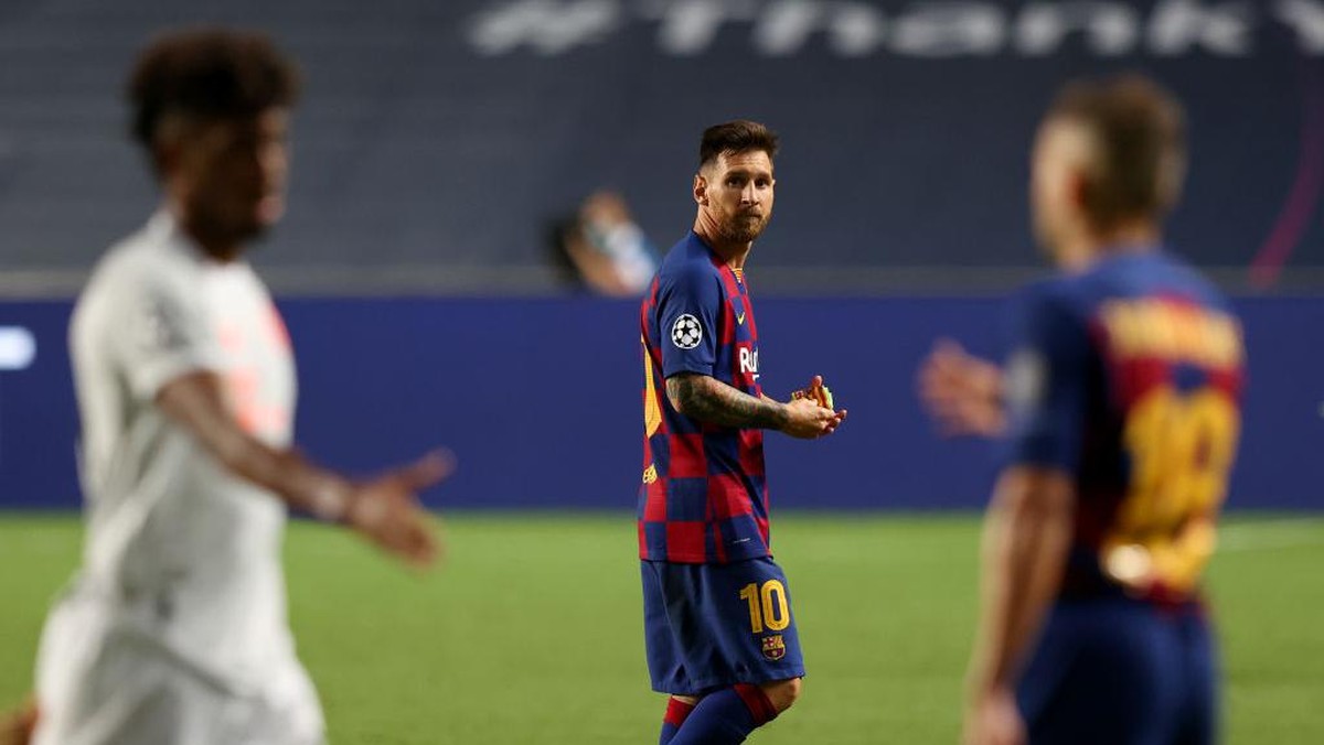 Lionel Messi disarankan menjajal Liga Inggris kalau benar-benar ingin meninggalkan Barcelona. (Foto: Getty Images/Pool)