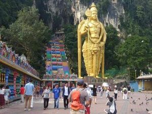 Foto: Kuil Hindu Terbesar di Malaysia