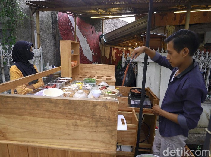 Bubur Bakar yang Unik di Solo