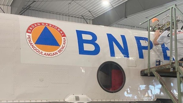 Penampakan Helikopter Chinook BNPB yang Siap Dikirim ke Indonesia