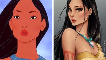 Pocahontas (Pocahontas) Foto: Instagram/mari945