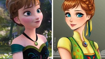 Anna (Frozen) Foto: Instagram/mari945