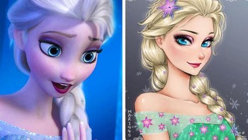 Elsa (Frozen) Foto: Instagram/mari945