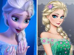 Kala Karakter Cantik Disney Disulap Versi Anime