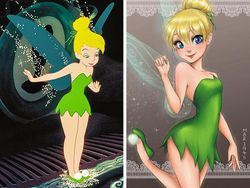 Kala Karakter Cantik Disney Disulap Versi Anime