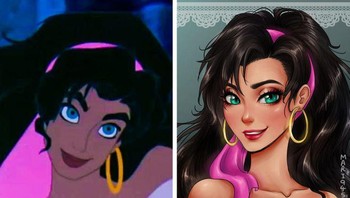 Esmeralda (The Hunchback of Notre Dame) Foto: Instagram/mari945