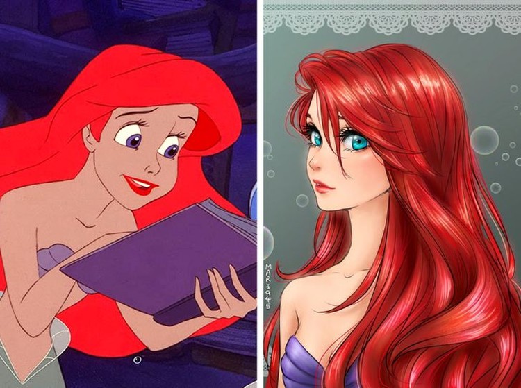 karakter disney jadi anime karakter disney jadi anime