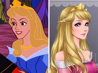 karakter disney jadi anime