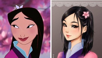 Putri Salju, Mulan, Moana, Cinderella Ariel, Jasmine, Aurora, Rapunzel dan masih banyak lagi. Foto: Instagram/mari945