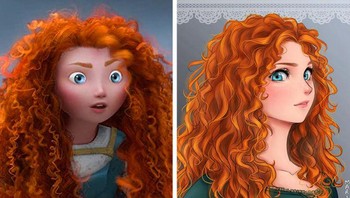 Merida (Brave) Foto: Instagram/mari945