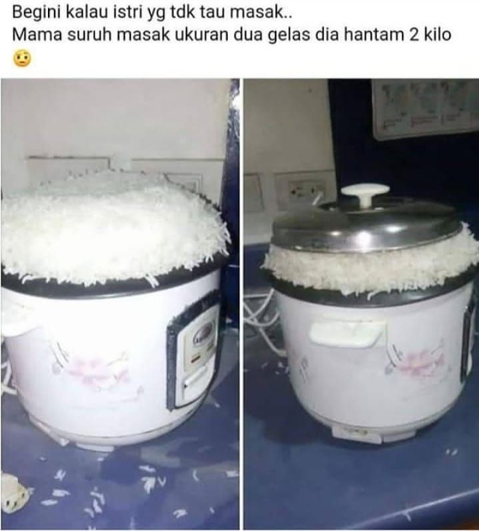 kejadian masak nasi