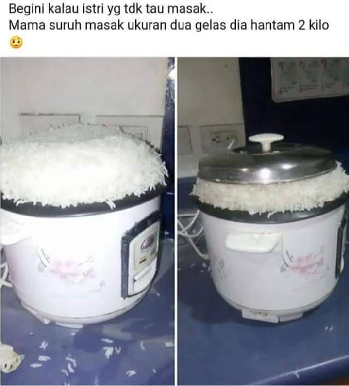 kejadian masak nasi