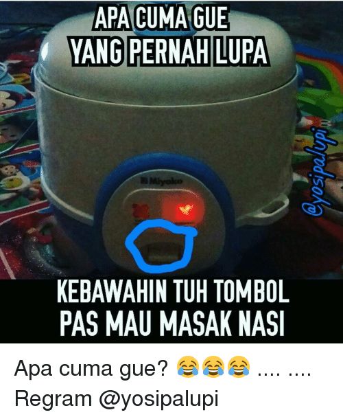 kejadian masak nasi