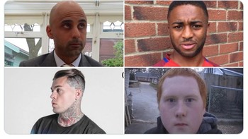 Oh, ternyata ini Pep, Sterling, Ederson, dan Byurne yang sesungguhnya toh. Foto: Istimewa