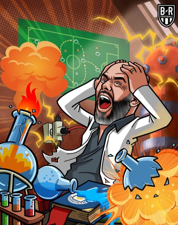 Meme Man City Man City gagal lagi dalam upaya untuk meraih trofi Liga Champions untuk pertama kalinya usai dikalahkan 1-3 oleh Lyon.